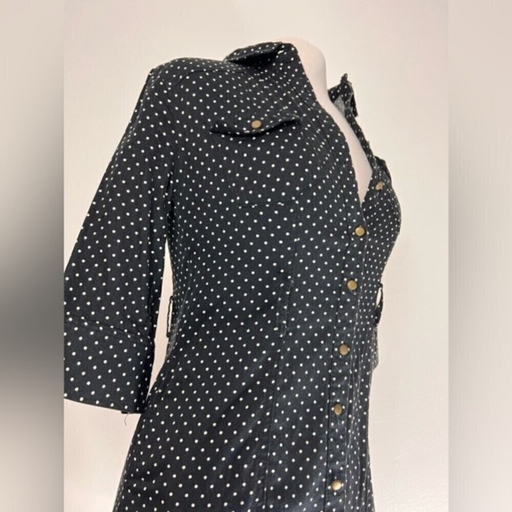 Women's dress Merona black and white Dress. Sz Xs - Picture 4 of 12